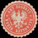 Siegelmarke Amt Rosdzin Kreis Kattowitz W0348800